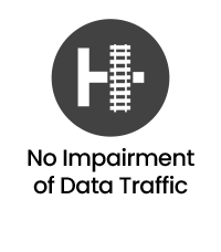 Keine Beeinträchtigung des Datenverkehrs