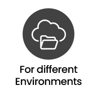 Für verschiedene Umgebungen