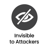 Unsichtbar für Angreifer